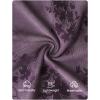 ZESICA Summer Floral Short Sleeve Tops for Womens 2026 Casual Crew Neck Going Out Mesh Shirts Fashion Clothes(Purple)