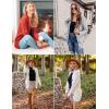 ZESICA Women’s Cardigan Sweaters 2026 Fall Button Down Open Front Cable Knit Casual Trendy Winter Clothing Outerwear(Dustyblue)