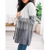 ZESICA Women’s Cardigan Sweaters 2026 Fall Button Down Open Front Cable Knit Casual Trendy Winter Clothing Outerwear(Middlegrey)
