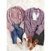 ZESICA Women’s Cardigan Sweaters 2026 Fall Button Down Open Front Cable Knit Casual Trendy Winter Clothing Outerwear(Taro)