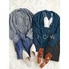 ZESICA Women’s Cardigan Sweaters 2026 Fall Button Down Open Front Cable Knit Casual Trendy Winter Clothing Outerwear(Teal)