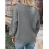 ZESICA Women’s Fall 2026 Cardigan Sweaters Long Sleeve Button Down Oversized Soft Knit Winter Coats Trendy Outerwear(Gray)