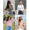 ZESICA Women’s Fall 2026 Turtleneck Batwing Long Sleeve Ribbed Knit Casual Soft Pullover Sweater Jumper Top(Oatmeal)