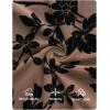 ZESICA Women’s Long Sleeve Floral Bodycon Dress 2026 Spring Fall Ruched Mesh Wedding Guest Cocktail Party Maxi Dresses(Khaki)