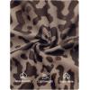 ZESICA Women’s Long Sleeve Floral Bodycon Dress 2026 Spring Fall Ruched Mesh Wedding Guest Cocktail Party Maxi Dresses(Leopard Brown)
