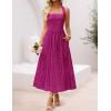 ZESICA Women’s Summer Sleeveless Floral Maxi Dresses 2026 Halter Neck Wedding Guest Cocktail Party Flowy A Line Long Dress(Eggplant)