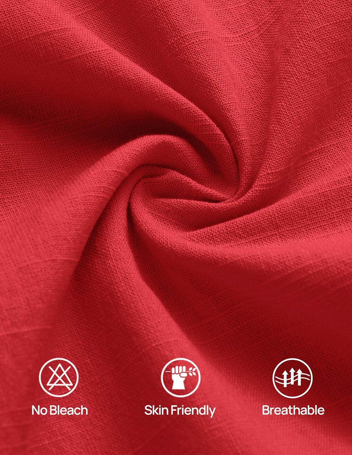 imageZESICA Womens Summer Sleeveless Tank Tops Crewneck Tie Front Loose Flowy Ruffle Peplum Babydoll BlousesRed