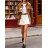 ZESICA Women’s 2026 Spring Casual Long Sleeve Button Down Loose Lightweight Shacket Shirt Jacket Coat Outerwear with Pockets(Tan)
