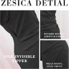 ZESICA Women’s One Shoulder Long Sleeve Cocktail Dress Sexy High Slit Ruched Bodycon Wedding Guest Maxi Dresses(Black)
