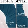 ZESICA Women’s One Shoulder Long Sleeve Cocktail Dress Sexy High Slit Ruched Bodycon Wedding Guest Maxi Dresses(Teal)