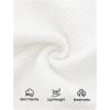ZESICA Women’s Fall Off Shoulder Sweater Dress 2025 Bell Long Sleeve Ribbed Knit Bodycon Formal Maxi Dresses(White)