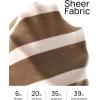 ZESICA Women’s Long Sleeve Lightweight Striped Tops 2026 Fall Crewneck Ribbed Knit Shirts(Khaki)