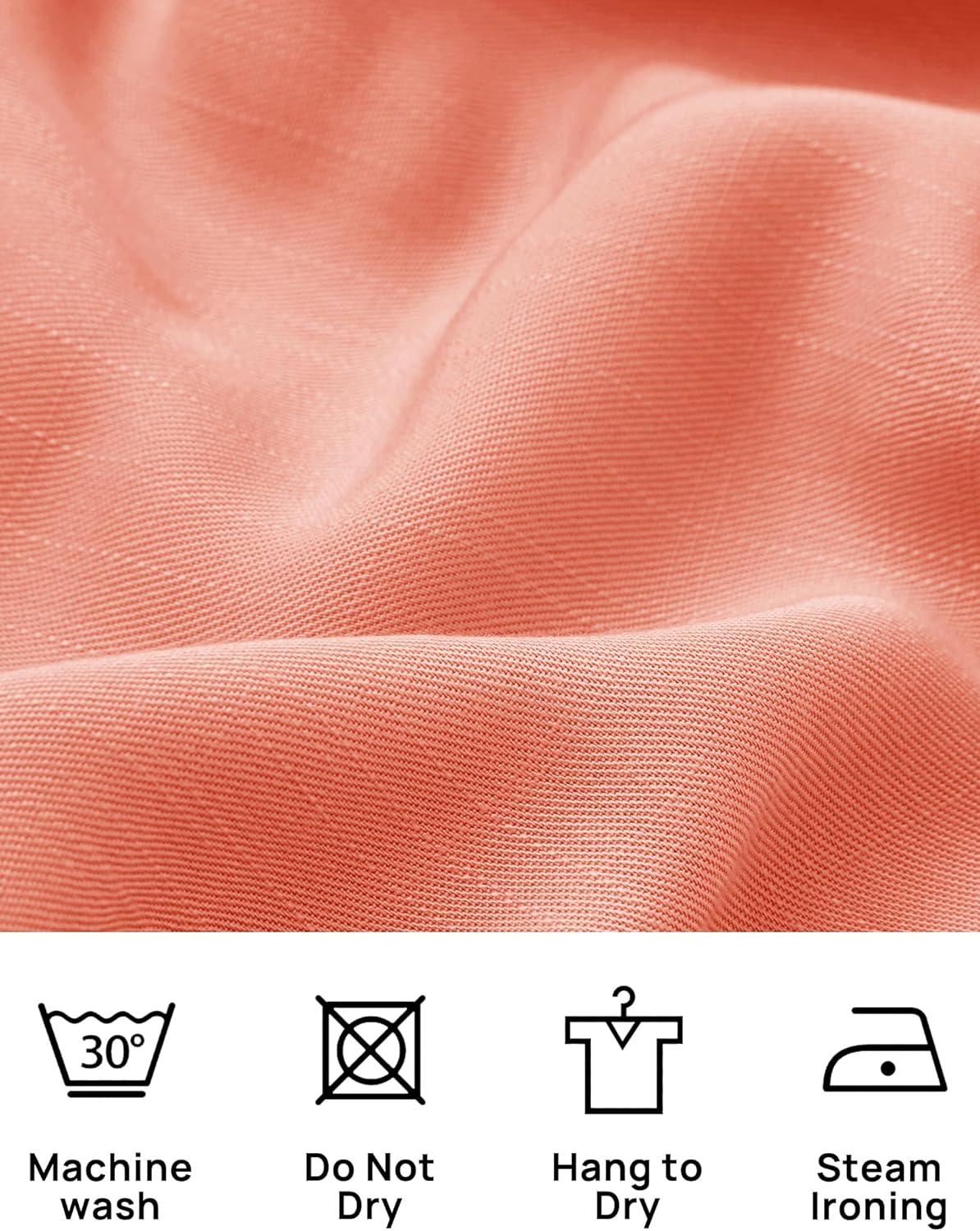 imageZESICA Womens 2026 Summer Boho Spaghetti Strap Square Neck Solid Color Ruffle A Line Beach Long Maxi DressGrapefruit