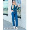 ZESICA Womens 2026 Spring Floral Mesh Going Out Tops Long Sleeve Crewneck Slim Fit Ruched Y2k Shirt Beach Vacation Outfit(Blue)