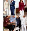 ZESICA Womens Business Casual Blazers Fall Long Sleeve Button Suit Jackets Office Work Outfits Fitted Blazer Clothes 2026(Black)