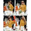 ZESICA Women’s Casual Turtleneck Long Lantern Sleeve Fall 2026 Oversized Ribbed Knit Pullover Sweater Jumper Top(Mustard)