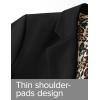 ZESICA Women’s Fall Business Casual Blazers 2026 Long Sleeve Lapel Open Front Button Work Blazer Jackets with Pockets(Black)