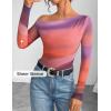 ZESICA Women’s Floral Off Shoulder Long Sleeve Tops 2026 Spring Mesh Ruched Fitted Trendy Going Out Shirts Blouses(Pinkpurple)