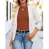 ZESICA Women’s Long Sleeve Shirts 2026 Spring Mock Neck Ribbed Slim Fit Tops Basic Tees Dressy Casual Outfits Clothes(Brick)