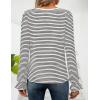 ZESICA Women’s Square Neck Tops Puff Long Sleeve Shirts Fall Fashion 2026 Clothes(White)