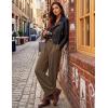 ZESICA Women’s Wide Leg Dress Pants 2026 High Waisted Business Casual Palazzo Pants Work Office Slacks Trousers(Coffee)
