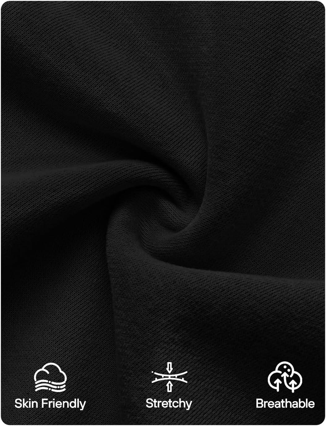 imageZESICA Womens 2 Piece Outfits 2026 Fall Winter Fleece Hoodie Tracksuit Zip Up Sweatshirt Long Sweatpant Matching SetBlack