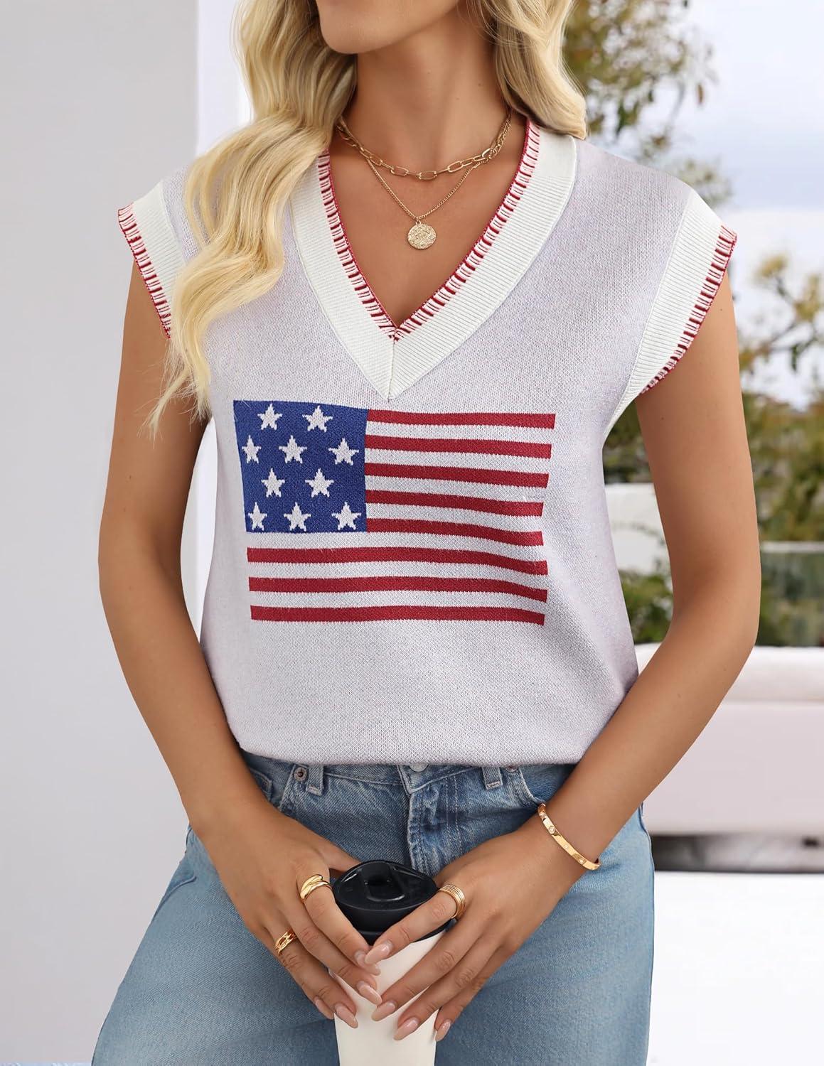 imageZESICA Womens Floral Sleeveless Sweater Vest 2026 Summer Oversized Cap Sleeve V Neck Loose Knit Tank Tops Casual OutfitsIvory
