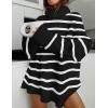 ZESICA Women’s 2026 Fall Winter Sweaters Oversized Turtleneck Long Sleeve Chunky Knitted Pullover Sweater Jumper Tops(Dim)