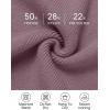 ZESICA Women’s 2026 Spring Turtleneck Sweater Dress Oversized Long Lantern Sleeve Casual Knit Pullover Mini Dresses(Darkviolet)