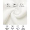 ZESICA Women’s 2026 Spring Turtleneck Sweater Dress Oversized Long Lantern Sleeve Casual Knit Pullover Mini Dresses(White)