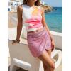 ZESICA Women’s 2026 Summer Sleeveless Floral Tank Tops Mesh Y2K Crop Going Out Outfits Beach Vacation Trendy Clothes(White)