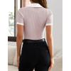 ZESICA Women’s Short Sleeve V Neck T Shirts 2026 Summer Ribbed Knit Slim Fitted Basic Solid Color Tee Tops(Taro)