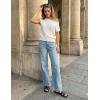 ZESICA Women’s Summer Off Shoulder Floral Sweaters 2026 Cap Sleeve Loose Knit Cute Pullover Tops Trendy Clothes(White)