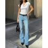 ZESICA Women’s Summer Short Sleeve Business Casual Tops 2026 Cowl Neck Knit Shirts Spring Work Dressy Blouses(White)