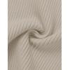 ZESICA Women’s Summer Short Sleeve Ribbed Knit Slim Fit T Shirt 2026 Crewneck Basic Casual Color Block Tee Tops(Oats)