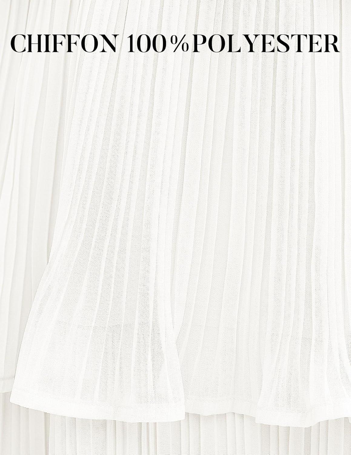 imageZESICA Womens 2025 Summer Sleeveless Mini Dress Boho One Shoulder Ruffle Tiered Layered Flowy A Line DressesWhite