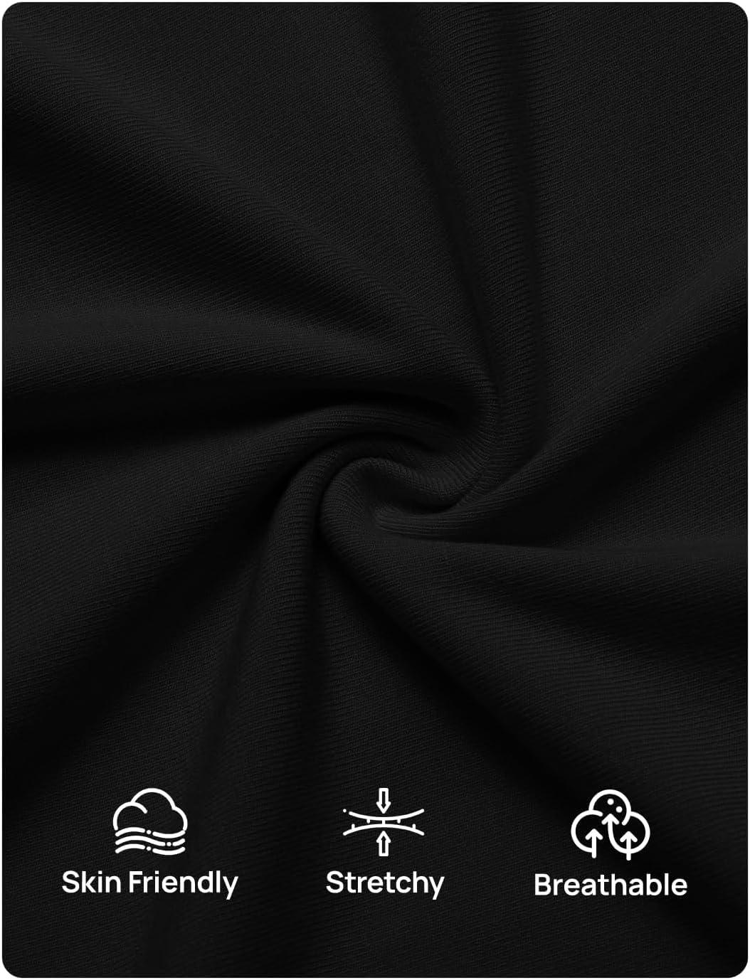 imageZESICA Womens 2026 Spring Long Sleeve Bodycon Dress Mock Neck Wedding Guest Cocktail Party Long Midi DressesBlack