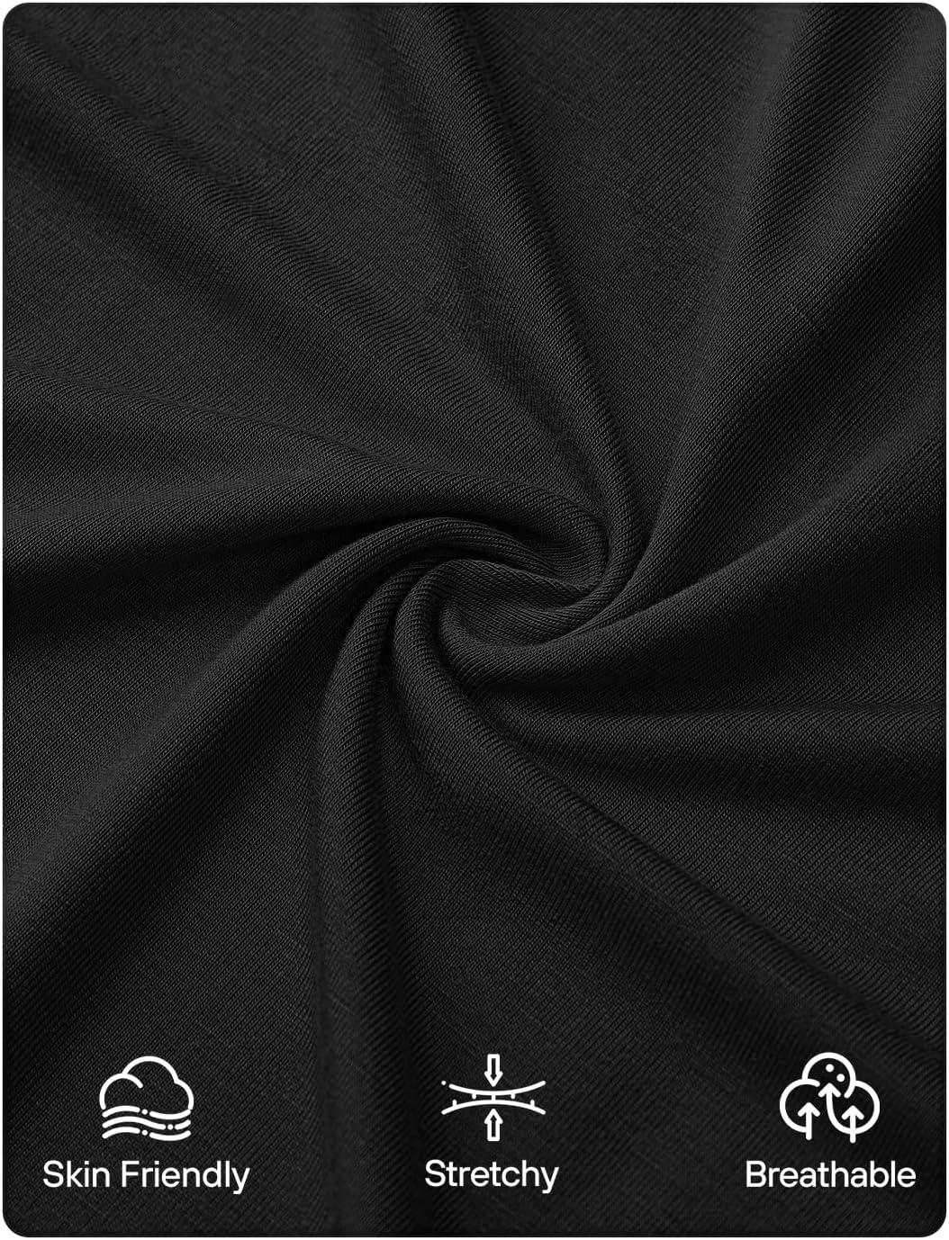 imageZESICA Womens 2026 Summer Sleeveless Square Neck Sundress Casual Long Flowy A Line Beach Vacation Maxi DressesBlack