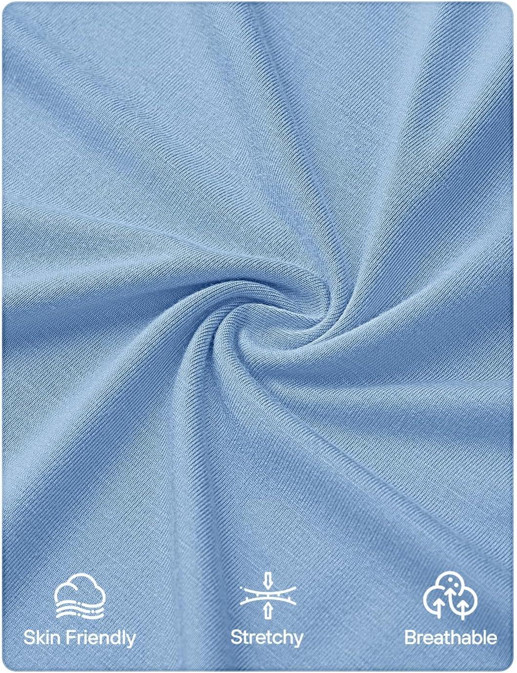 imageZESICA Womens 2026 Summer Sleeveless Square Neck Sundress Casual Long Flowy A Line Beach Vacation Maxi DressesBlue