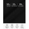 ZESICA Sweaters for Women 2026 Spring Long Sleeve V Neck Ribbed Knit Pullover Tops Casual Slim Fit Basic Tee Shirts(Dim)