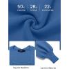 ZESICA Women’s 2026 Square Neck Ribbed Knit Dress Puff Long Sleeve Slim Fit Bodycon Fall Winter Pullover Sweater Dress(Royalblue)
