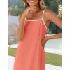 ZESICA Women’s 2026 Summer Boho Sleeveless Maxi Dress Spaghetti Straps Casual Flowy A Line Beach Party Long Dresses(Peach)