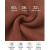 ZESICA Women’s 2026 Fall Casual Long Sleeve Cardigan V Neck Button Down Open Front Knit Loose Oversized Sweater Coat(Caramel)