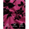 ZESICA Women’s Sleeveless Floral Bodycon Maxi Dress 2026 Summer Ruched Mesh Wedding Guest Cocktail Party Dresses(Rose)