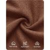 ZESICA Womens Spring Casual Bodycon Maxi Dress 2026 Summer Business Casual Short Sleeve Crewneck Knit Slit Vacation Dresses(Brown)