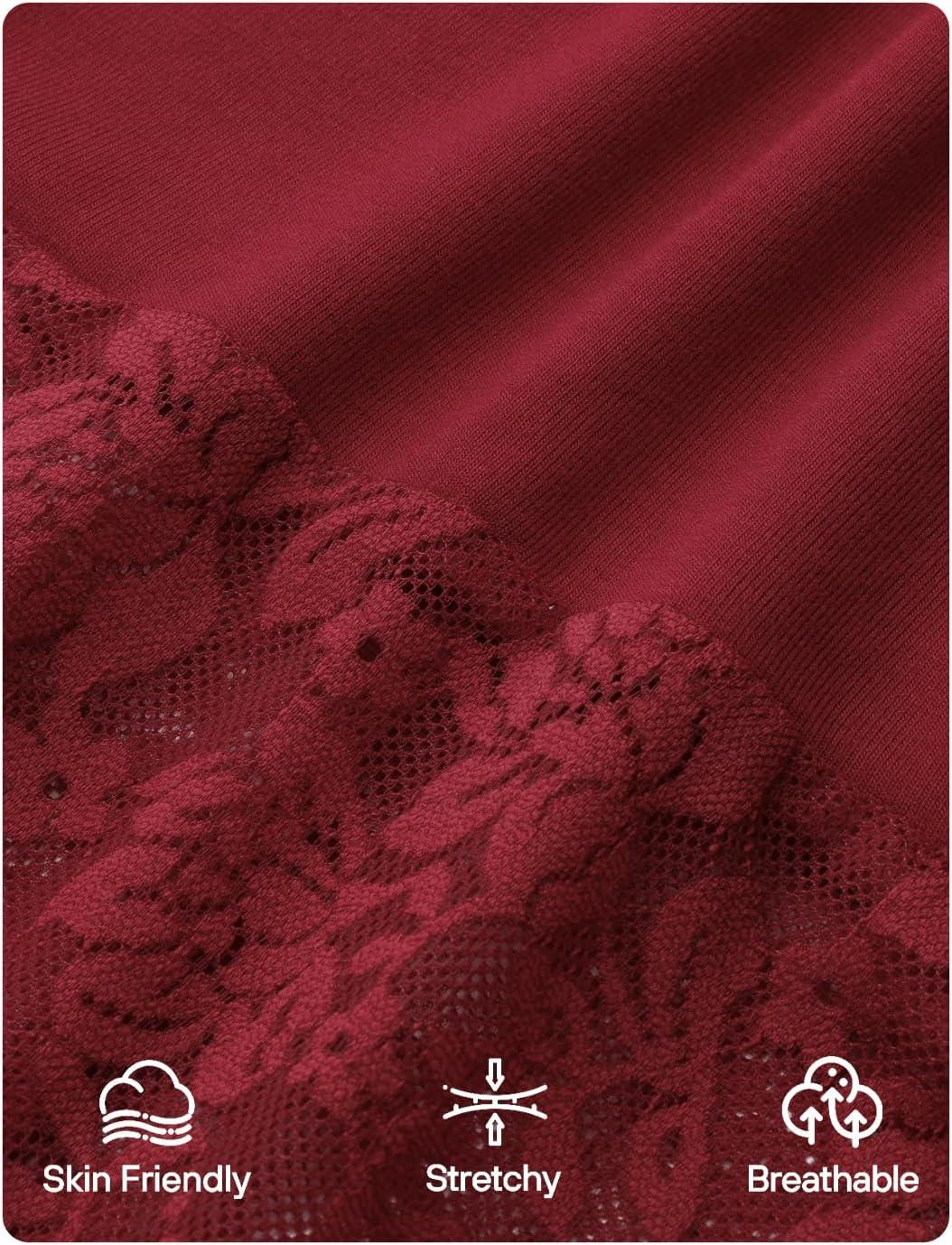 imageZESICA Womens Long Sleeve Off Shoulder Bodycon Dresses Fall 2026 Ruched Lace Wedding Guest Cocktail Formal Maxi DressRed