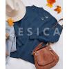 ZESICA Women’s Casual Turtleneck Long Lantern Sleeve Fall 2026 Oversized Ribbed Knit Pullover Sweater Jumper Top(Royalblue)
