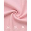 ZESICA Women’s Short Sleeve Lace V Neck Fitted T Shirts Ribbed Knit Casual Basic Tees Tops 2026 Summer Y2k Going Out Outfits(Pink)