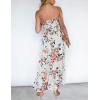 ZESICA Women’s Summer Boho Strapless Maxi Dress 2026 Casual Off Shoulder Smocked Flowy A Line Beach Holiday Long Dresses(Ivory)