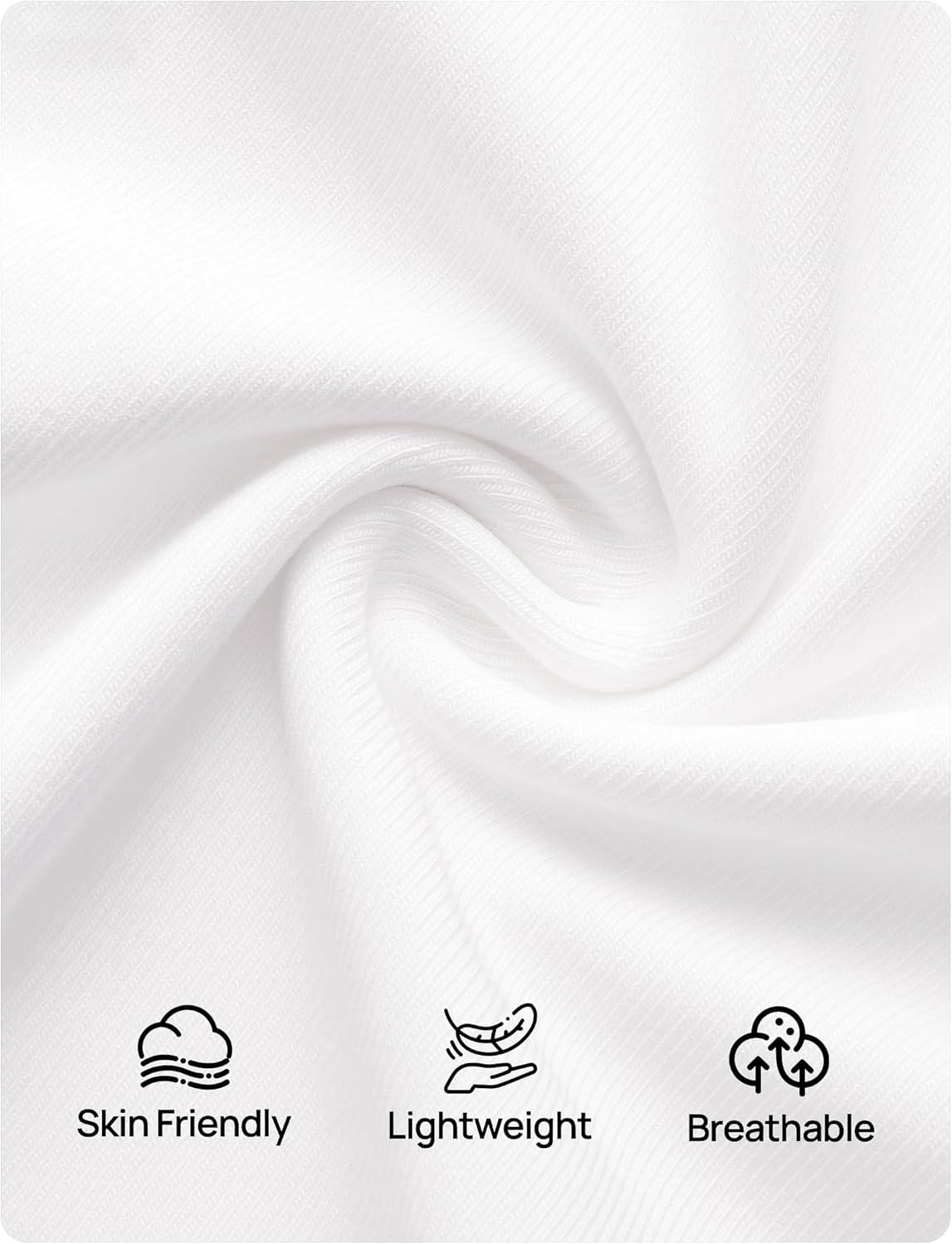 imageZESICA Womens Short Sleeve Shirts 2026 Summer Cowl Neck Ruched Slim Fit TShirts Going Out Tops Dressy Casual ClothesWhite